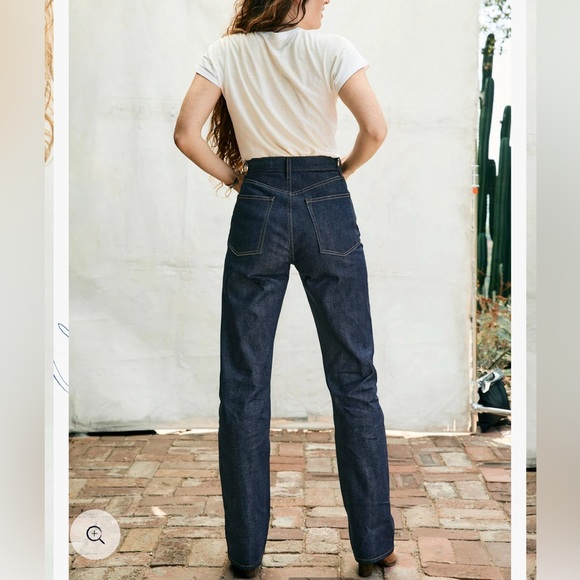 Imogene & Willie Amelia indigo rigid jeans size 27 - Picture 4 of 10